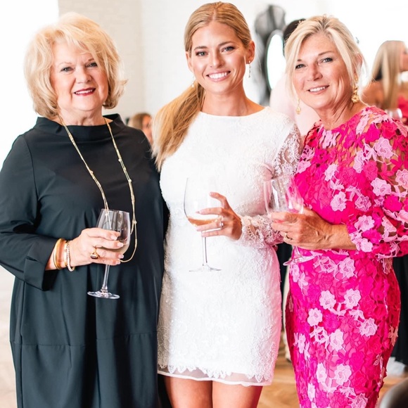 Altar’d State Long sleeve Pearl Dress | embellished | bride - Picture 3 of 5